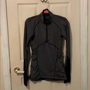Run briskly 1/2 zip